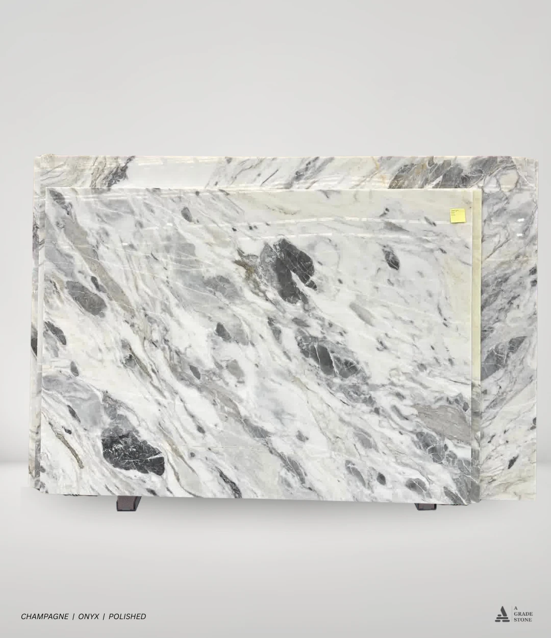 elegant white marble polished