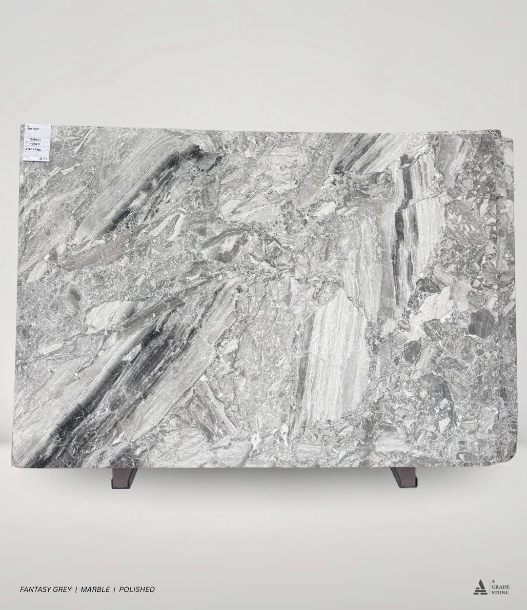 fantasy grey marble honed