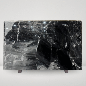 panda black marble polished