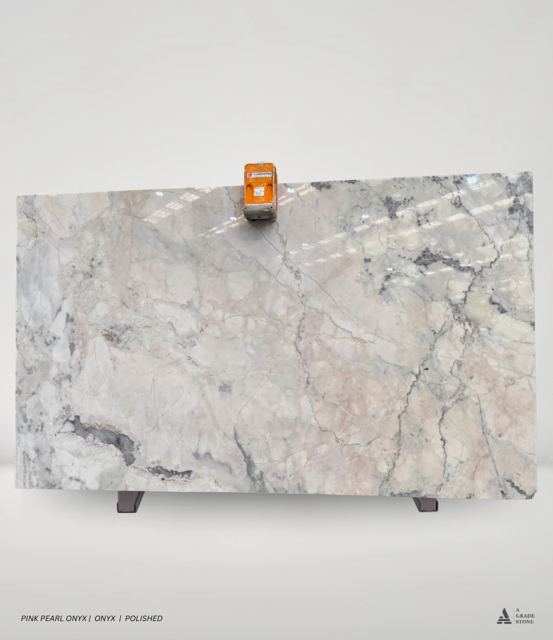 pearl pink onyx onyx polished