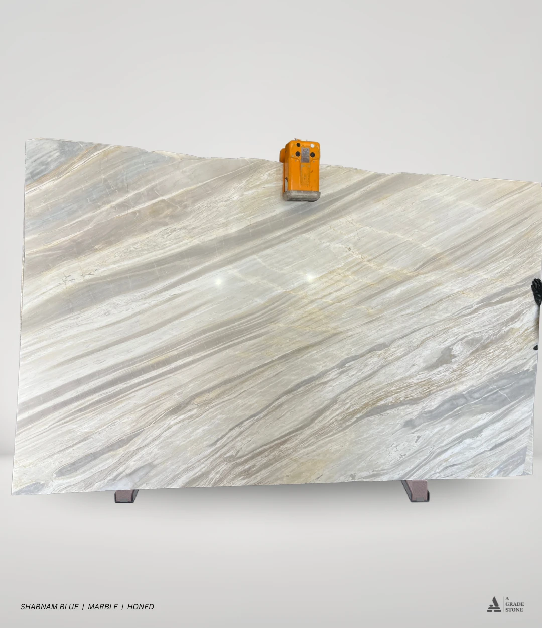 shabnam blue marble honed