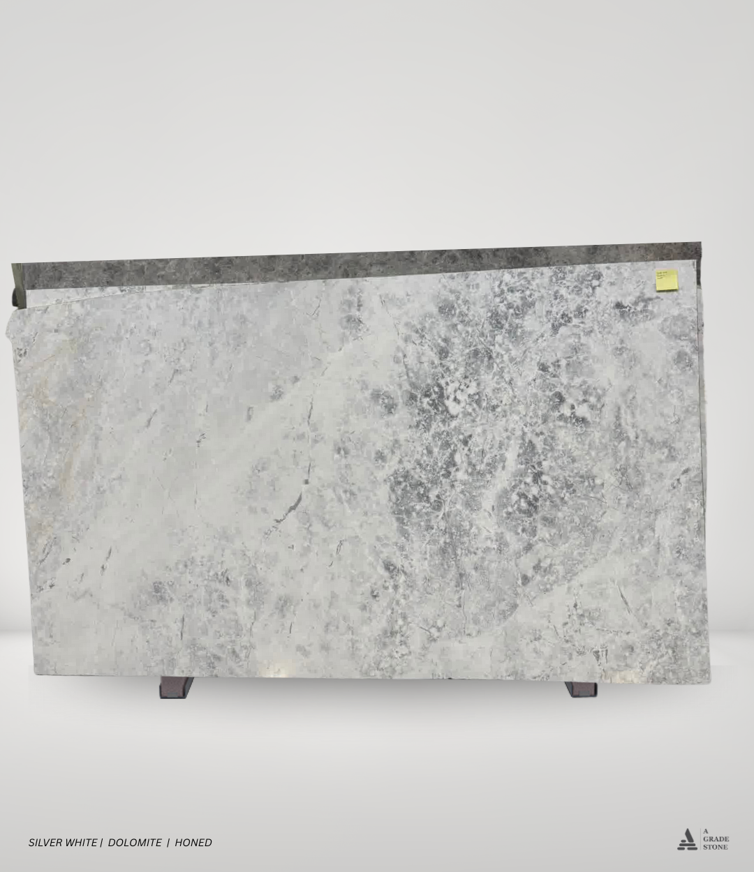 silver white dolomite honed