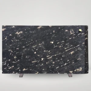 sparkle black marble polished