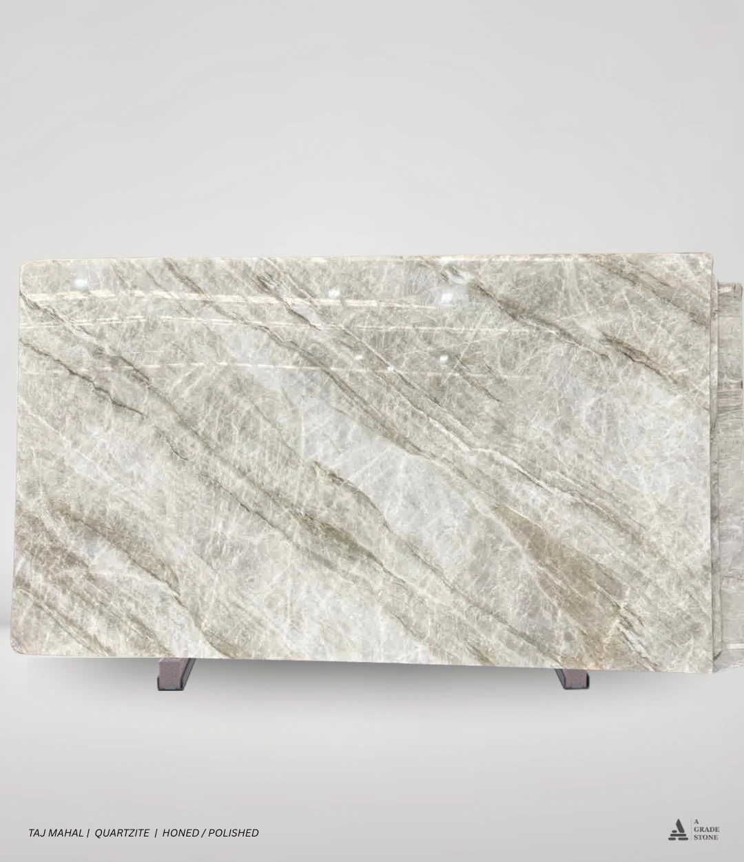 taj mahal quartzite honed polished