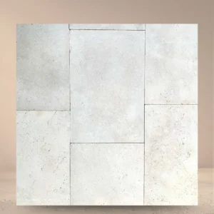 crema siena sandblasted & tumbled limestone