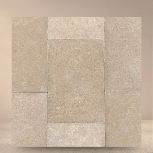 siena grey sandblasted & tumbled limestone