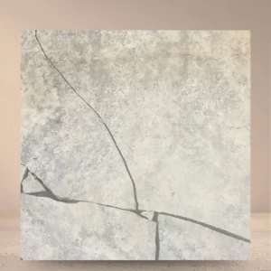 silver travertine crazy pave rawcut