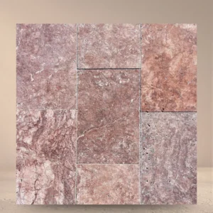 terracotta tumbled travertine (clearance)