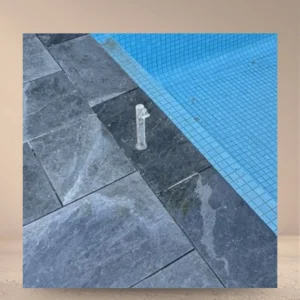 tortos black sandblasted & brushed marble