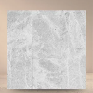 tundra grey sandblasted marble